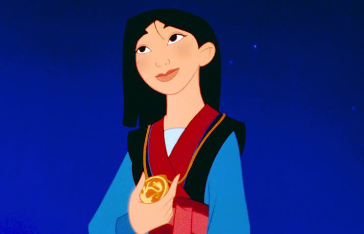 Mulan from the 1998 animated film (Photo: Everett)