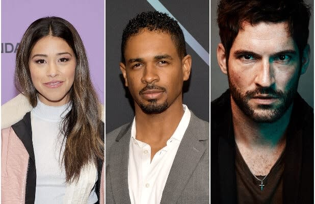 Gina Rodriguez Films 'Players' Alongside Damon Wayans Jr. In NYC