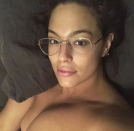 <p>We’re used to seeing American model Ashley Graham looking perfectly made up on the catwalk or in magazines. So this early morning, naked face selfie made a refreshing change. <em>[Photo: Instagram @theashleygraham]</em> </p>