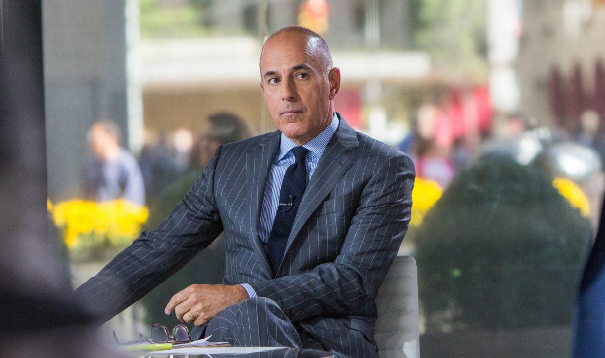 Matt Lauer was fired from NBC's "Today" show amid multiple allegations of sexual misconduct. (Photo: NBC via Getty Images)