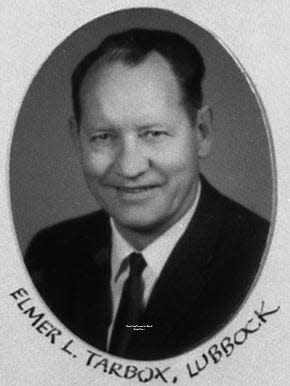 Elmer Tarbox served as a Texas state representative.