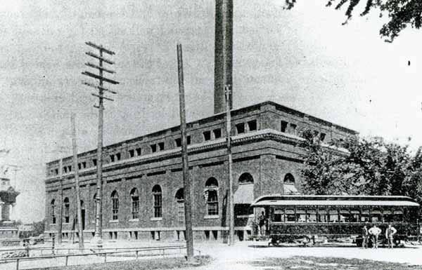 This photo shows the Toledo and Monroe Railway Powerhouse, located on the corner of S. Monroe St. and Elm in Monroe as it appeared in 1901.  It was originally the site of the first American settlement on Michigan soil (1793) and the Wayne Stockade (1805).  Captain Moses Porter established a block house in 1796 which was later burned in August, 1812. Provided photo