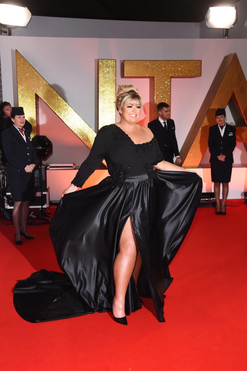 Not a fan: Gemma Collins isn't yet obsessed with the ITV2 show (Dave Benett)