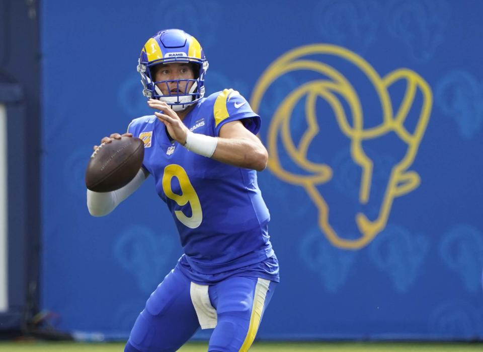 Matthew Stafford and the Rams look to bounce back in Seattle. (Photo by Icon Sportswire)