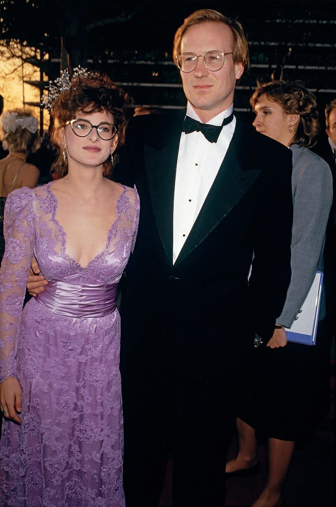 Marlee Matlin and then-boyfriend William Hurt at the Academy Awards in 1987, the year she won for “Children of a Lesser God.” Corbis via Getty Images