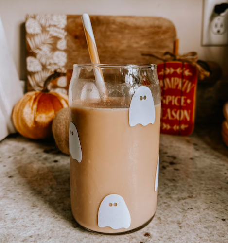 Little May Co Spooky Ghost Beer Glass