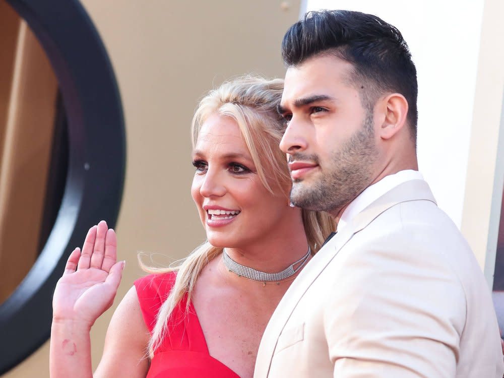 Britney Spears und Sam Asghari wenige Wochen vor ihrer Verlobung im Herbst 2021. (Bild: imago/NurPhoto)