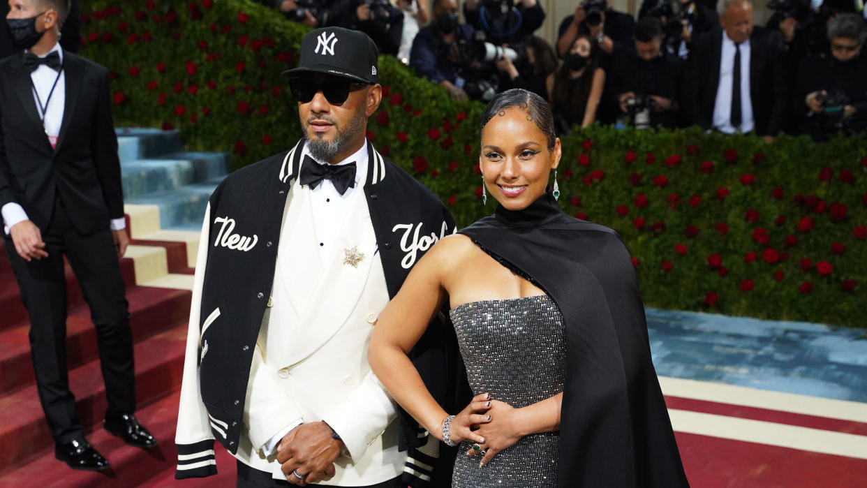 Swizz Beatz and Alicia Keys