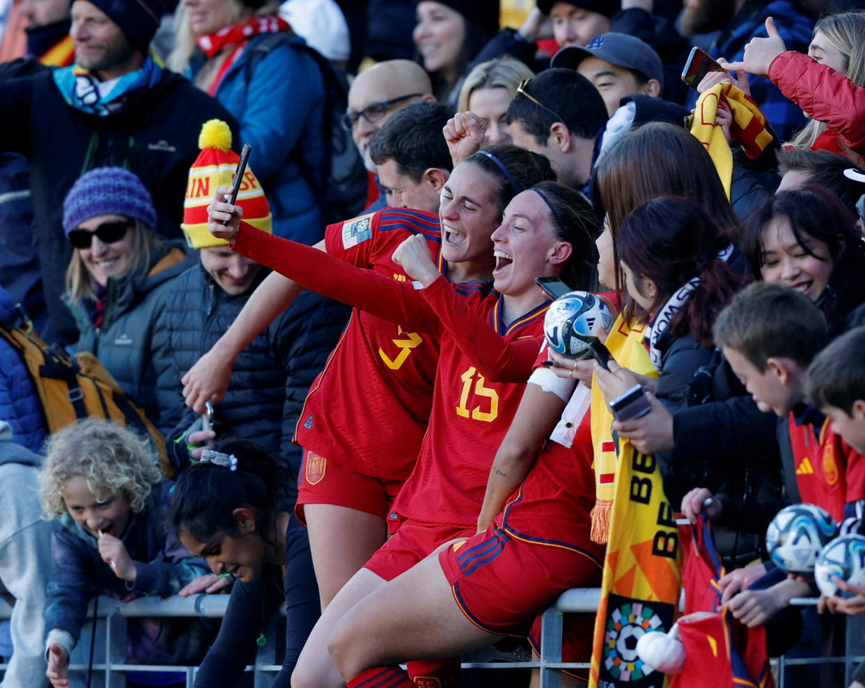 España está ya en semifinales y se jugará el boleto a la final contra la también sorprendente Suecia. (REUTERS/Amanda Perobelli)