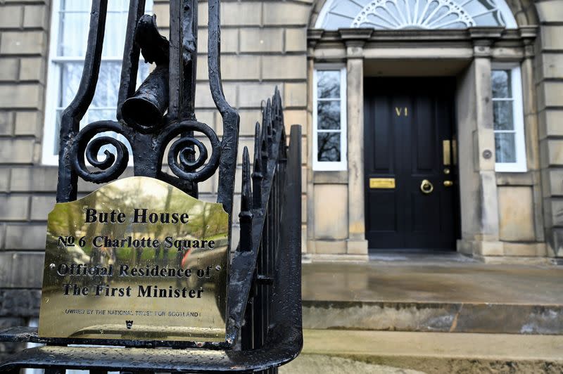 Scottish First Minister Humza Yousaf press conference at Bute House, Edinburgh