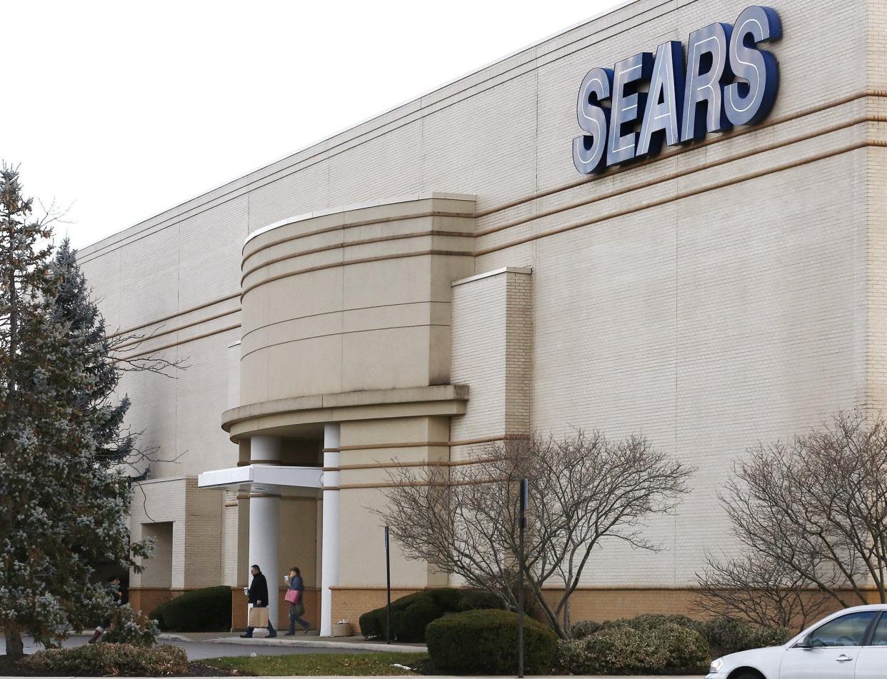 The Sears store at the Mall at Tuttle Crossing in Dublin, Ohio, photographed on Friday, Dec. 28, 2018. The store closed in early 2019.