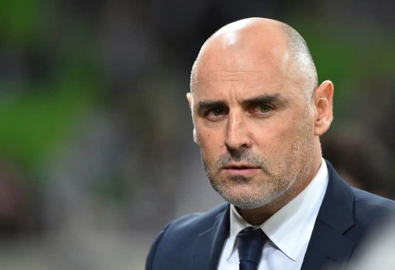 Kevin Muscat, head coach of the Melbourne Victory, seen during an AFC Champions League match in Melbourne, in May 2016