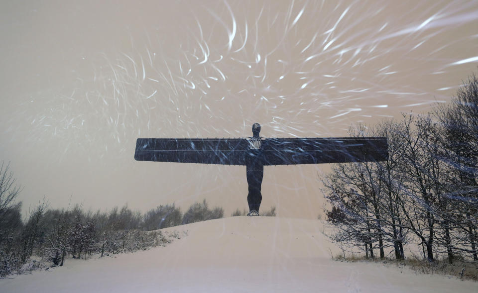 <em>Blizzards – forecasters are predicting another weather system, Storm Emma, will bring blizzards, gales and sleet (Picture: PA)</em>