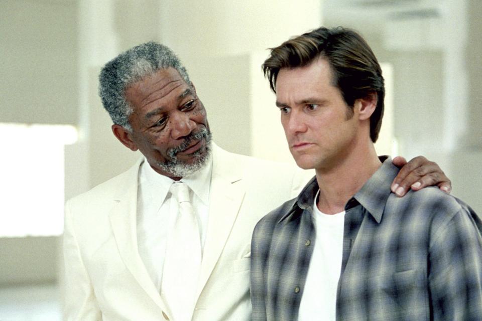 Morgan Freeman in Bruce Almighty (2003), Evan Almighty (2007)