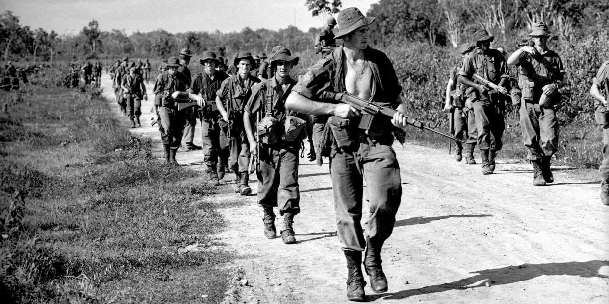 Australian troops in South Vietnam