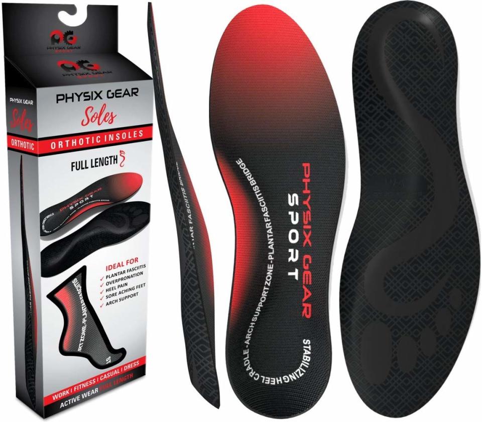 Physix Gear Sport Full Length Orthotic Inserts