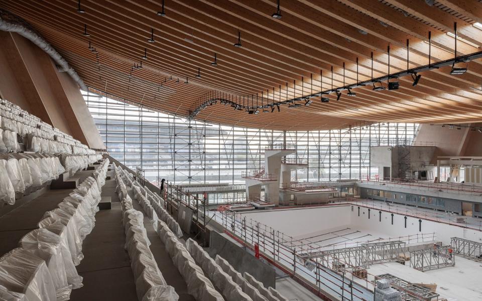 The Aquatic Centre will be converted into a community pool after the games