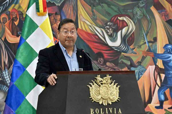 Luis Arce, presidente de Bolivia 