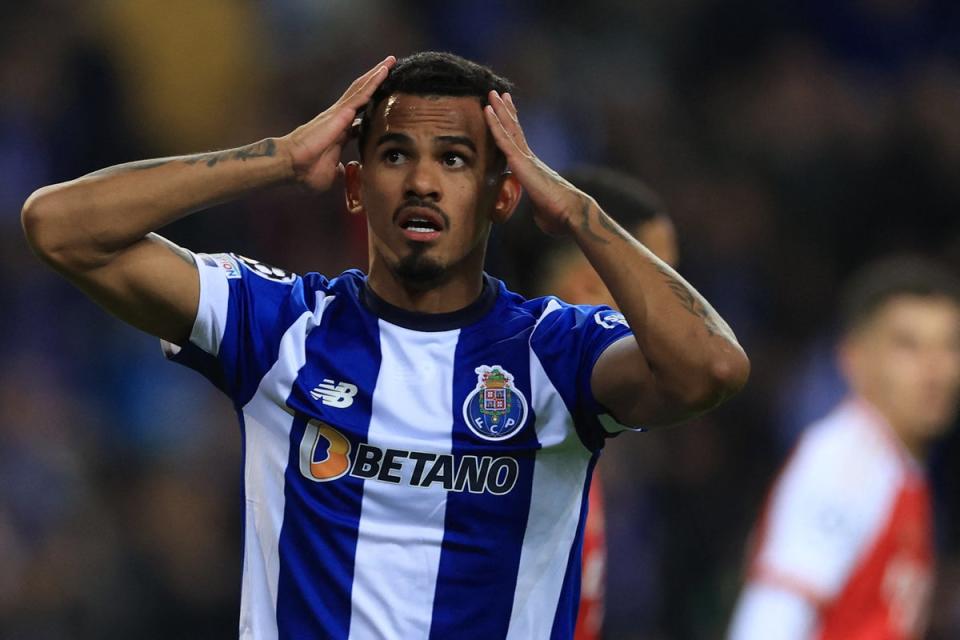 Galeno should have put Porto in front before the break (AFP via Getty Images)