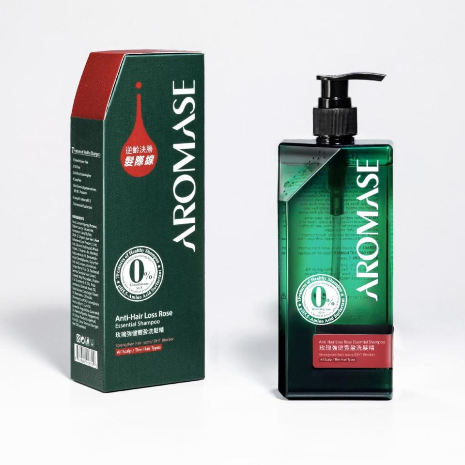 AROMASE艾瑪絲 玫瑰強健豐盈洗髮精，NT$550