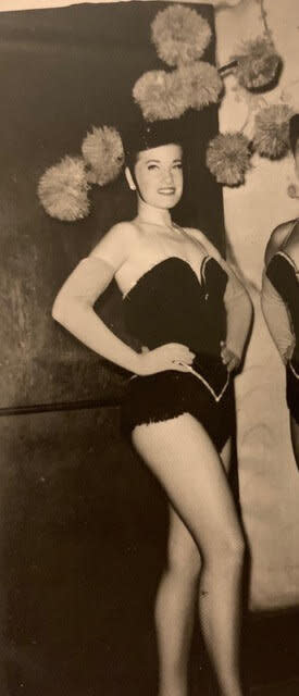 The author's mom, Reta, during her dancing days. (Photo: Courtesy of Jamie Rose)