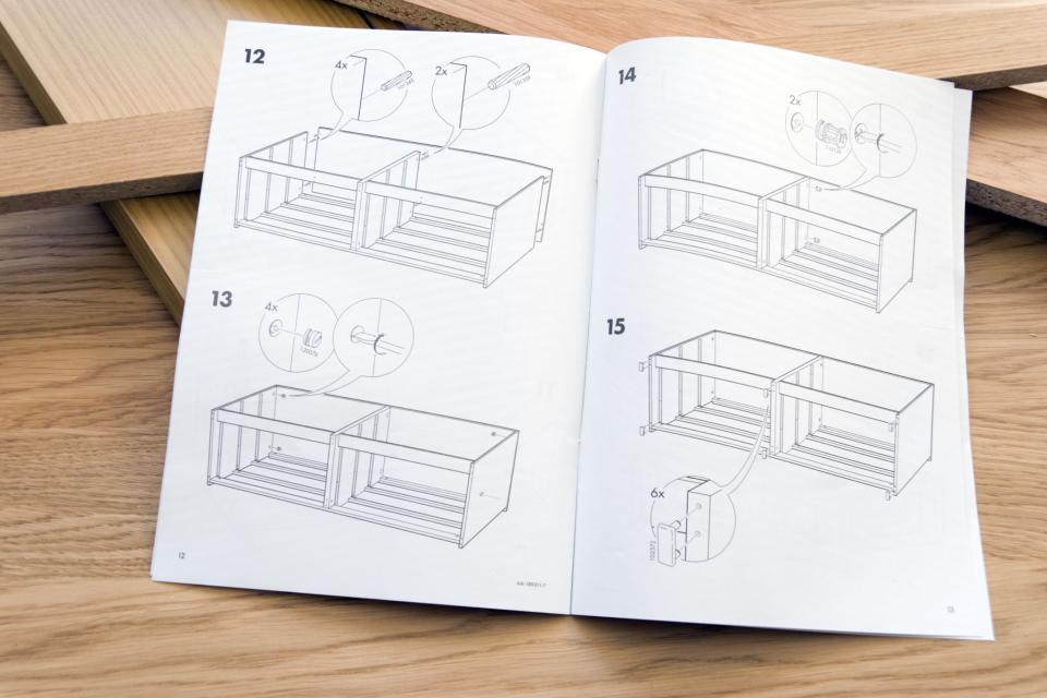 6. Flat pack furniture