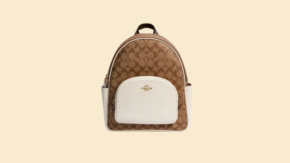 Get this trendy Coach backpack for less than $200 right now at Coach Outlet.