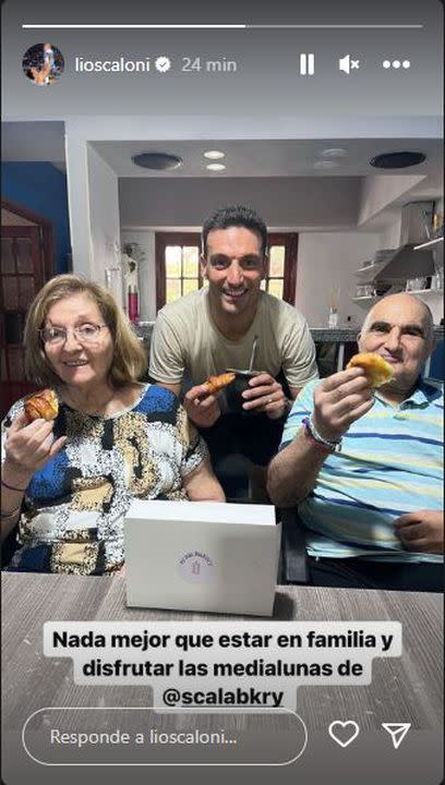 La historia que compartió Lionel Scaloni junto a su familia