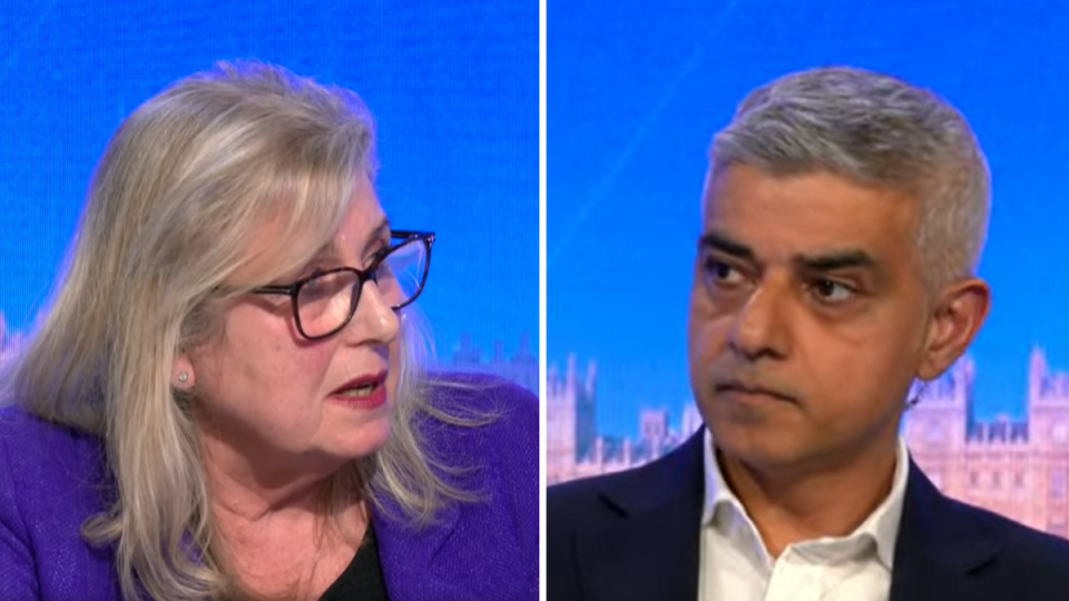 Susan Hall and Sadiq Khan clashed on LBC’s London mayoral hustings (LBC)