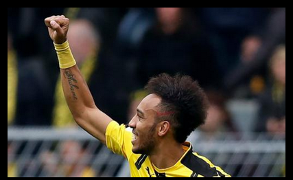 Borussia Dortmund enfada con Aubameyang por lo se hizo en el pelo