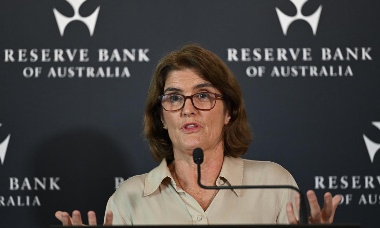 <span>Reserve Bank Governor Michele Bullock said monetary policy is ‘slightly restrictive’. </span><span>Photograph: Dean Lewins/AAP</span>