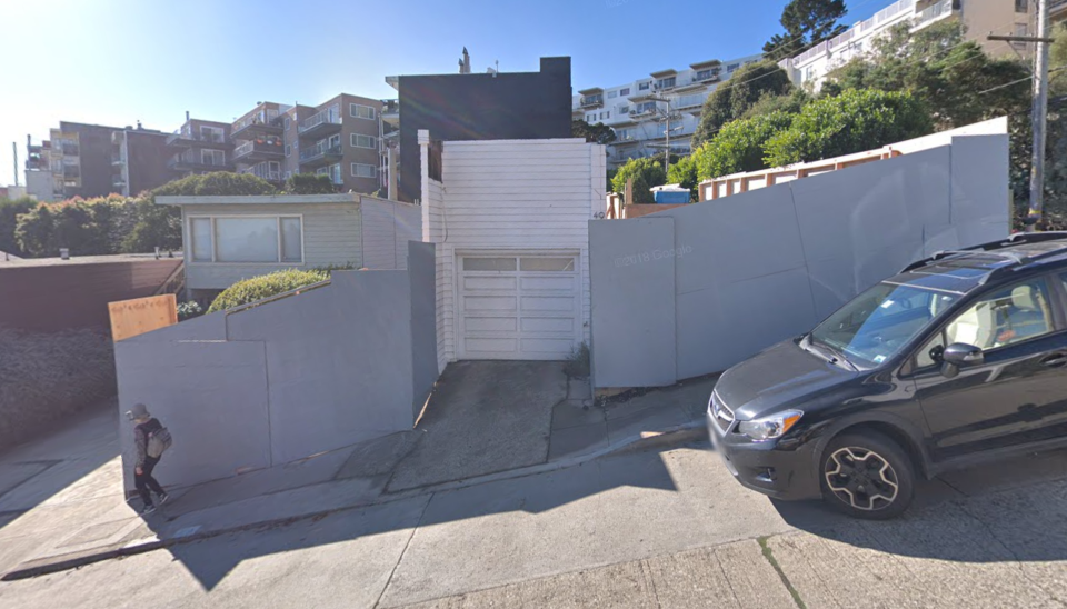 Así lucía la histórica mansión Largent House antes de ser demolida. (Foto captura de Google Maps)