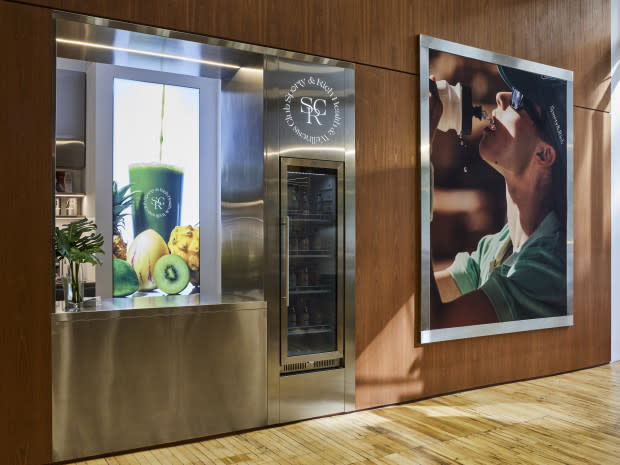 The juice bar in the new Sporty & Rich store.<p>Photo: Courtesy of Sporty & Rich</p>