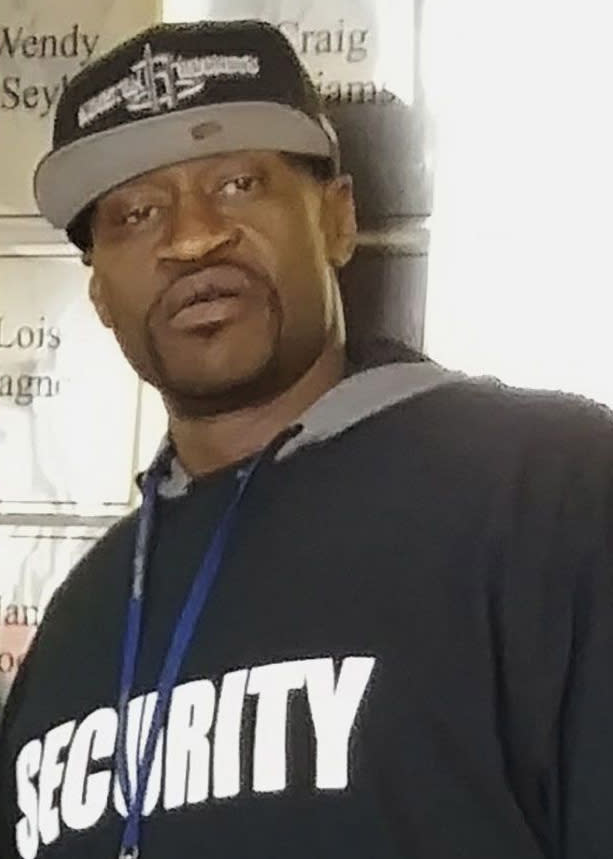 George Floyd (pictured) was killed while in Minneapolis police custody. White officer Derek Chauvin has been charged over his death.