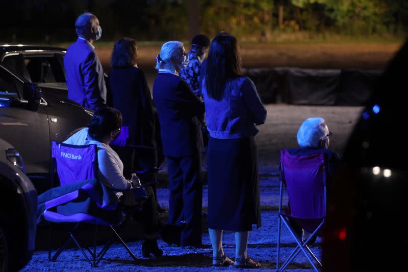 Democratic U.S. presidential nominee and former Vice President Joe Biden holds a televised town hall in Scranton