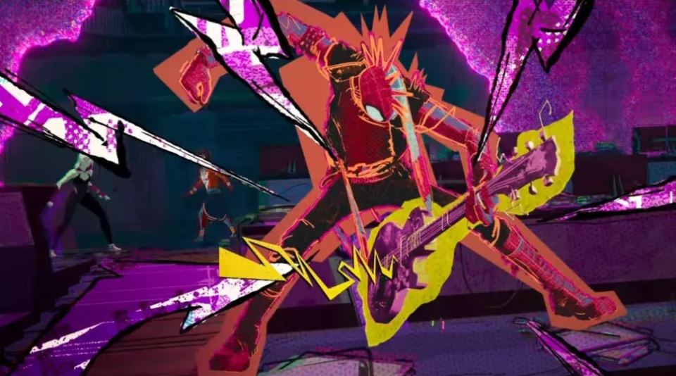 spiderpunk in across the spiderverse