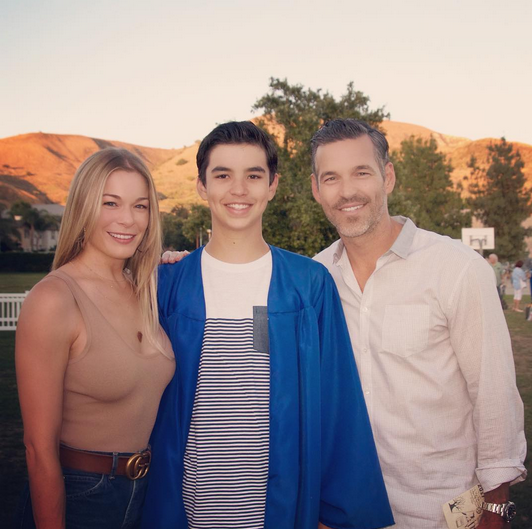 LeAnn Rimes, Mason Cibrian, and Eddie Cibrian 