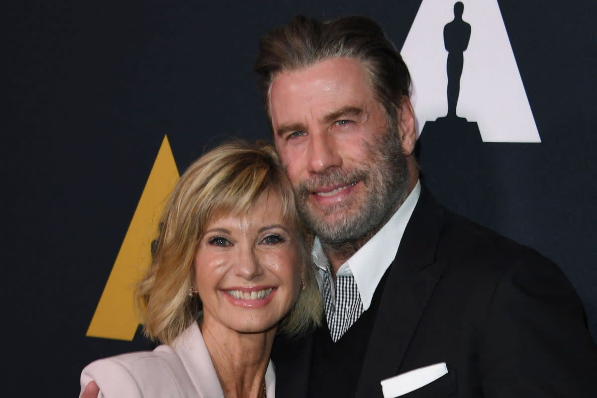 John Travolta has remembered his late Grease co-star Olivia Newton John on what would have been her birthday  (Mark Ralston/AFP via Getty Images)