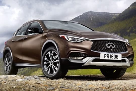 全新跨界SUV QX30即將上市。