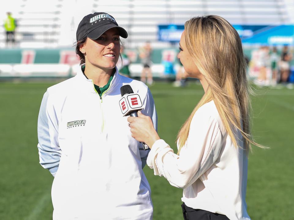 Michelle Tumolo is entering her third season as head coach of the Army women's lacrosse team.
