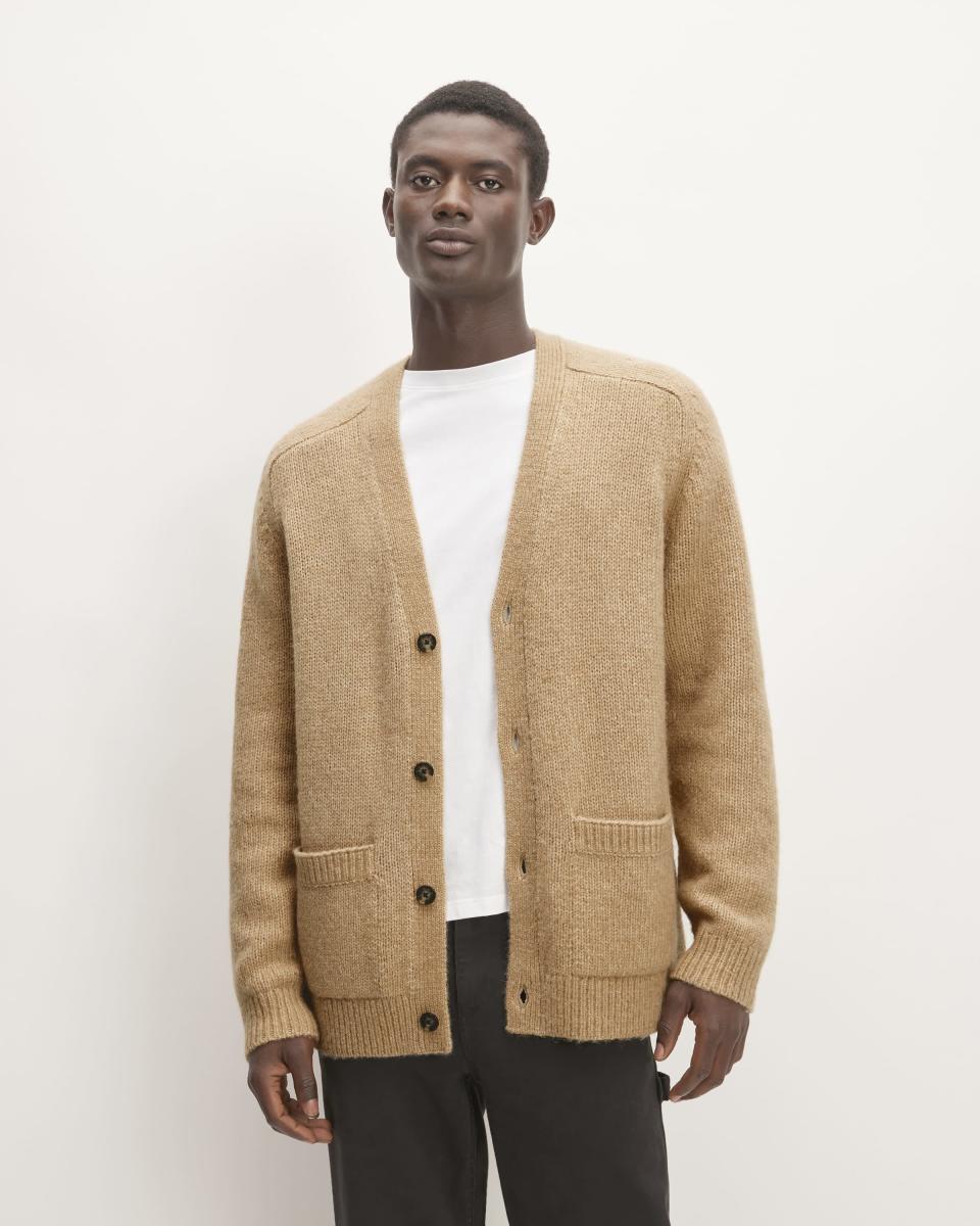 <p><a href="https://go.redirectingat.com?id=74968X1596630&url=https%3A%2F%2Fwww.everlane.com%2Fproducts%2Fmens-cloud-relaxed-cardigan-tigers-eye&sref=https%3A%2F%2Fwww.menshealth.com%2Fstyle%2Fg38506062%2Fbest-cardigans-for-men%2F" rel="nofollow noopener" target="_blank" data-ylk="slk:Shop Now;elm:context_link;itc:0;sec:content-canvas" class="link ">Shop Now</a></p><p>The Cloud Relaxed Cardigan</p><p>everlane.com</p><p>$132.00</p>