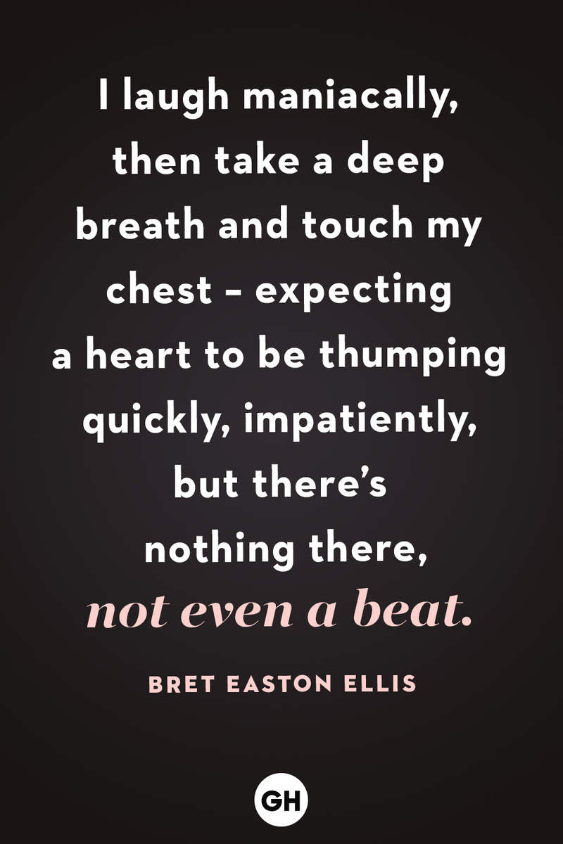 <p>I laugh maniacally, then take a deep breath and touch my chest – expecting a heart to be thumping quickly, impatiently, but there’s nothing there, not even a beat.</p>