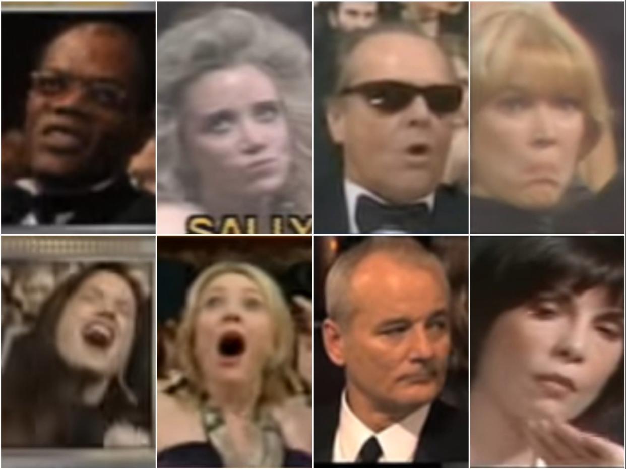 Samuel L Jackson, Sally Kirkland, Jack Nicholson, Ellen Burstyn, Holly Hunter, Cate Blanchett, Bill Murray y Talia Shire (Oscars)