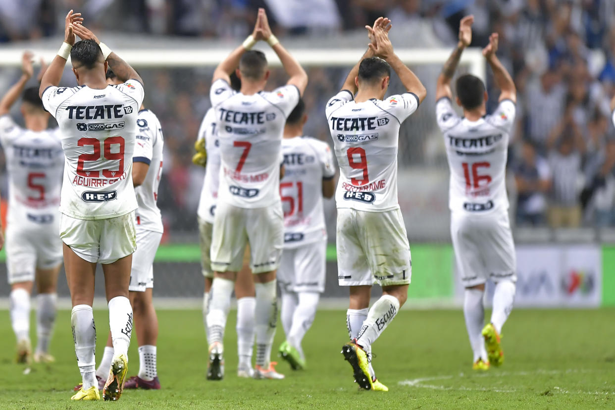 Monterrey es la base de la Selección Mexicana para Qatar 2022, pero es un equipo que ya no brilla en la Liga MX (Foto de: Azael Rodriguez/Getty Images)