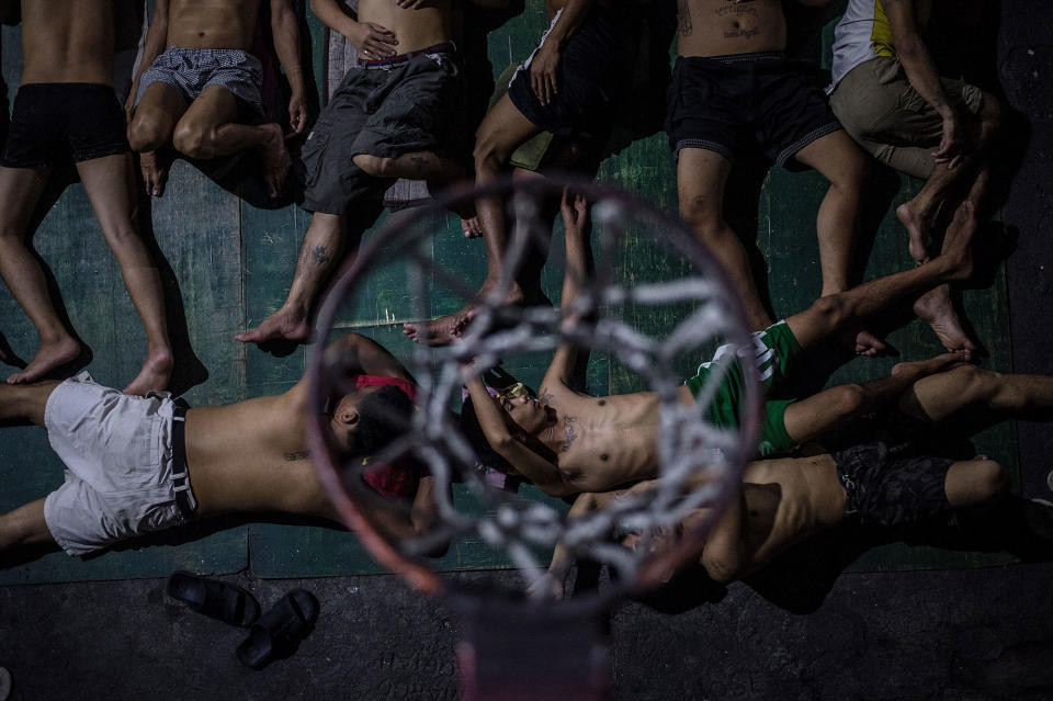 Photos reveal packed Quezon City Jail in the Philippines