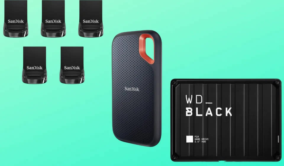 Pon a buen recaudo todos tus datos con estas increíbles ofertas en memorias flash y discos duros de Sandisk y WD_Black.
