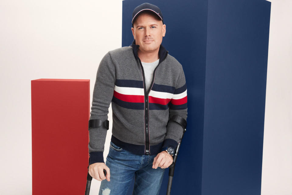 A look from Tommy HIlfiger's adaptive collection. (Photo: Tommy Hilfiger)