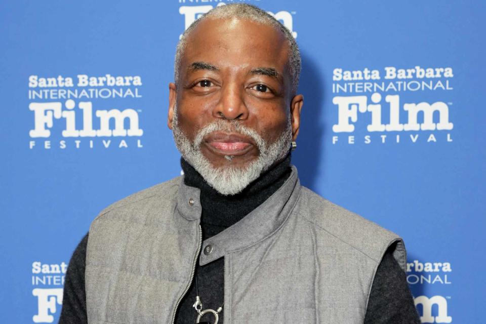 <p>Rebecca Sapp/Getty</p> LeVar Burton in Santa Barbara, California in February 2023. 