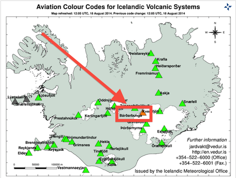 iceland earthquake activity