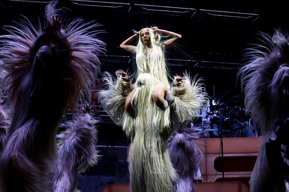 <h1 class="title">2024 Coachella Valley Music And Arts Festival - Weekend 1 - Day 3</h1><cite class="credit">Arturo Holmes/Getty Images</cite>